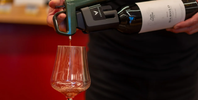 Weinverkostung mit Coravin