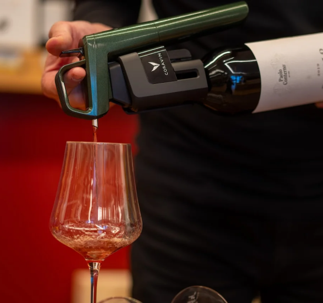Weinverkostung mit Coravin